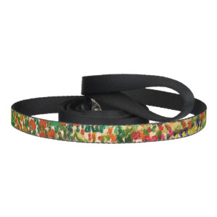 Van Gogh Flowering Garden At Arles Floral Fine Art Pet Leash