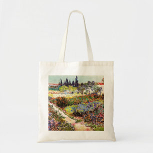 Van Gogh Flowering Garden At Arles Floral Fine Art Tote Bag