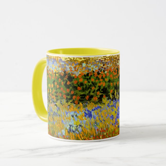 Van Gogh - Flowering Garden Mug (Front Left)