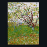 Van Gogh Flowering Orchard Painting Poster<br><div class="desc">Vincent Van Gogh  (30 March 1853 – 29 July 1890) was an influential Dutch post-impressionist painter.  This painting is The Flowering Orchard.</div>