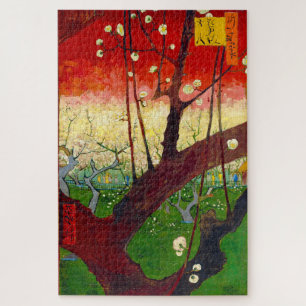 Van Gogh Flowering Plum Tree after Hiroshige Jigsaw Puzzle