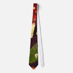 Van Gogh Flowering Plum Tree After Hiroshige Tie