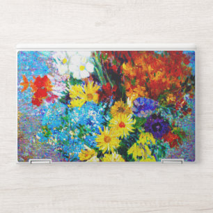 Van Gogh Flowers in a Blue Vase HP Laptop Skin