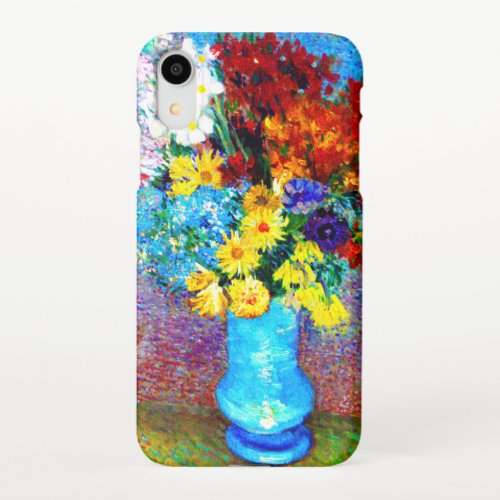 Van Gogh Flowers in a Blue Vase iPhone XR Case