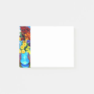 Van Gogh Flowers in a Blue Vase Post-it Notes