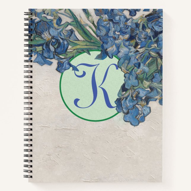 Van Gogh Flowers Notebook (Front)