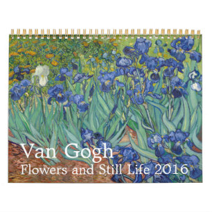 Van Gogh Flowers & Still Life Calendar