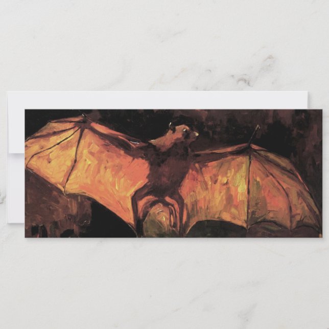 Van Gogh Flying Fox Invitations (Front)