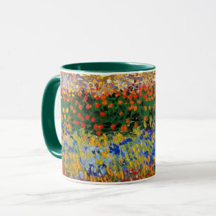 Van Gogh - Garden at Arles (aka Flowering Garden) Mug