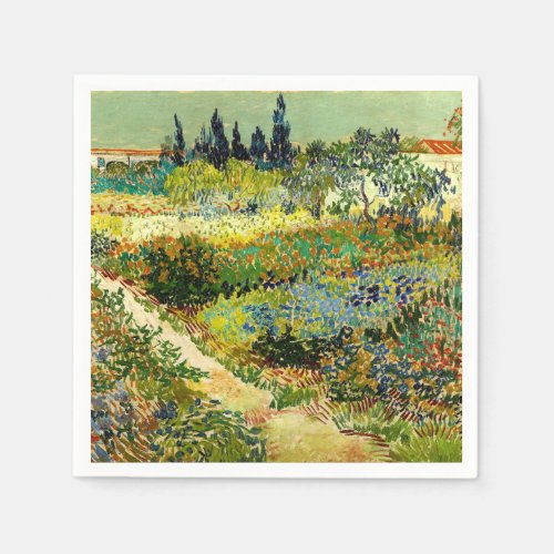 Van Gogh _ Garden at Arles Napkins