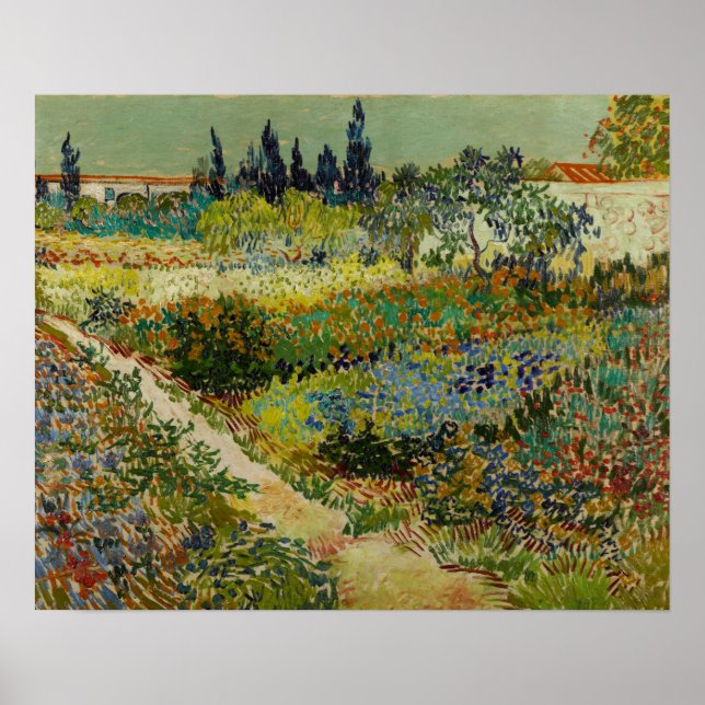 Van Gogh - Garden At Arles Poster (Front)