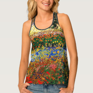 Van Gogh - Garden at Arles Tank Top
