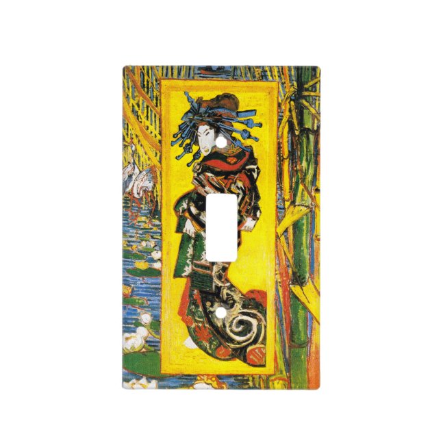 Van Gogh Geisha Light Switch Cover (Front)