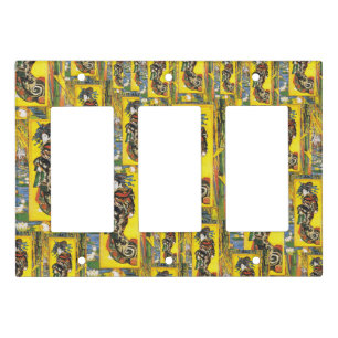 Van Gogh Geisha Light Switch Cover