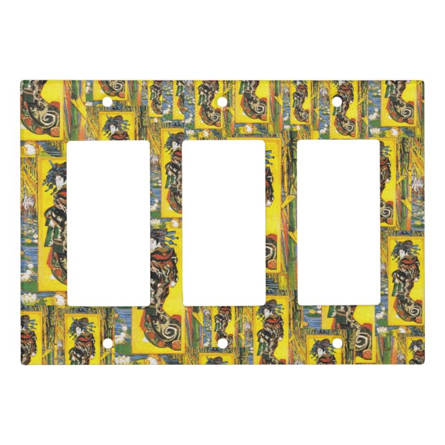 Van Gogh Geisha Light Switch Cover (Front)