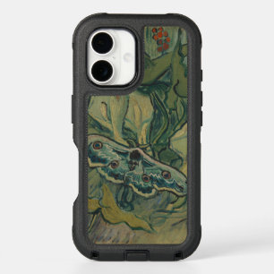 Van Gogh Giant Peacock Moth Vintage Nature ArtVan  iPhone 16 Case