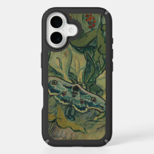 Van Gogh Giant Peacock Moth Vintage Nature ArtVan  iPhone 16 Case