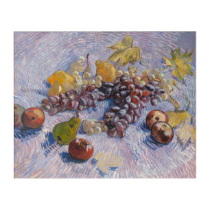Van Gogh Grapes and Apples Still Life Art Print