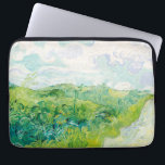 Van Gogh. Green Wheat Fields Auvers. Impressionism Laptop Sleeve<br><div class="desc">Van Gogh "Green Wheat Fields,  Auvers" laptop sleeve.</div>