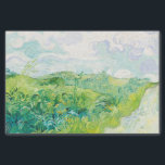 Van Gogh. Green Wheat Fields Auvers. Impressionism Tissue Paper<br><div class="desc">Van Gogh "Green Wheat Fields,  Auvers" tissue paper.</div>