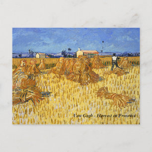 Van Gogh - Harvest in Provence Postcard