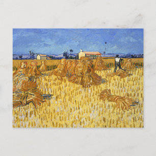 Van Gogh - Harvest in Provence Postcard