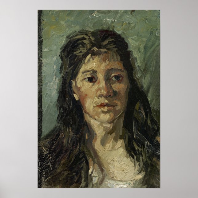 Van Gogh - Head Of A Prostitute Poster (Front)