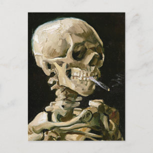 Van Gogh - Head of a Skeleton Postcard