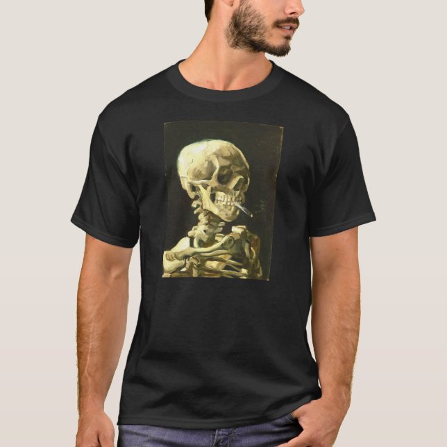 Van Gogh - Head of a Skeleton T-Shirt (Front)