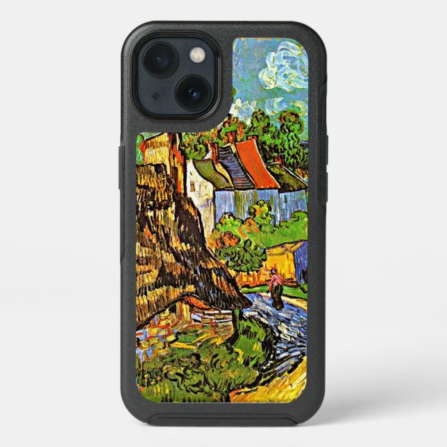 Van Gogh - Houses in Auvers (2) Otterbox iPhone Case (Back)