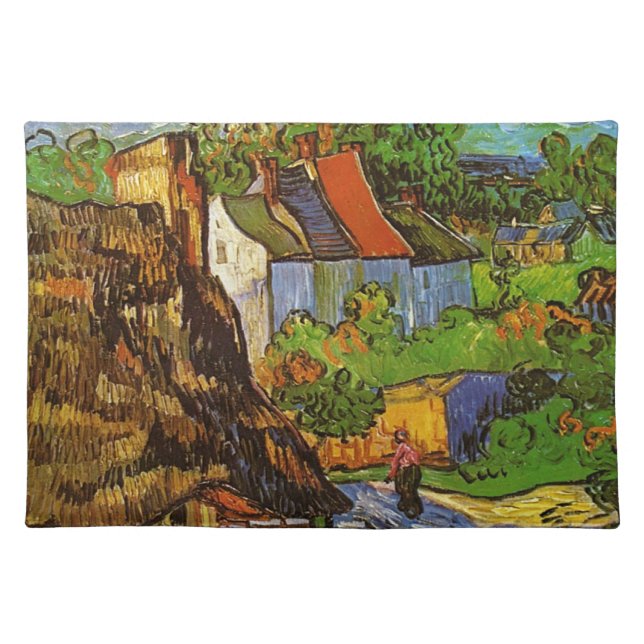 Van Gogh - Houses in Auvers Placemat (Front)
