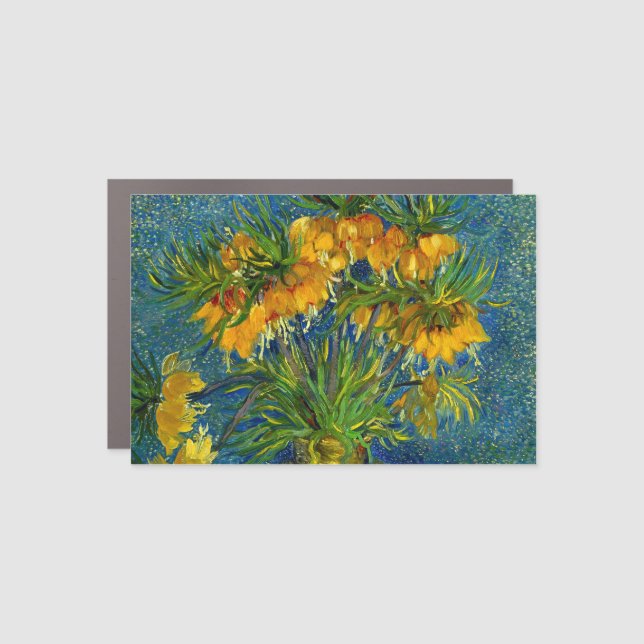 Van Gogh Imperial Fritillaries  Car Magnet (Front)