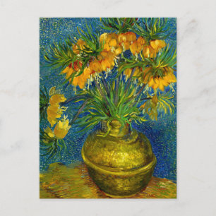 Van Gogh Imperial Fritillaries  Holiday Postcard