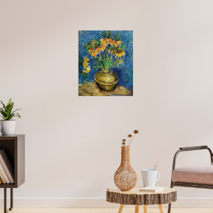 Van Gogh - Imperial Fritillaries Poster