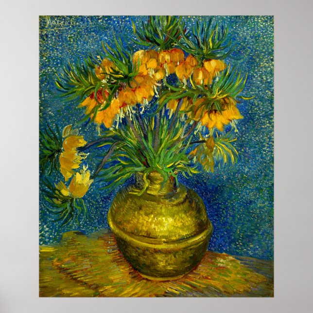 Van Gogh Imperial Fritillaries  Poster (Front)