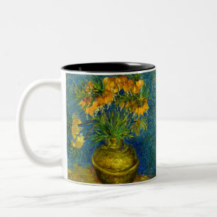 Van Gogh Imperial Fritillaries Two-Tone Coffee Mug