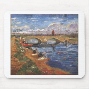 Van Gogh Impressionist Painter Vintage Art Mouse Pad