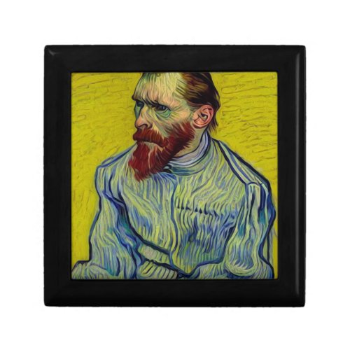 Van Gogh in Open Straitjacket _ Yellow Gift Box