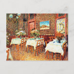 Van Gogh - Interior of a Restaurant Postcard<br><div class="desc">Interior of a Restaurant,  famous painting by Vincent van Gogh,  1887</div>