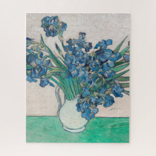 Van Gogh Iris Vase Painting Impressionism Jigsaw Puzzle