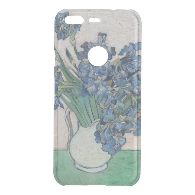 Van Gogh Iris Vase Painting Impressionism Uncommon Google Pixel Case (Back)
