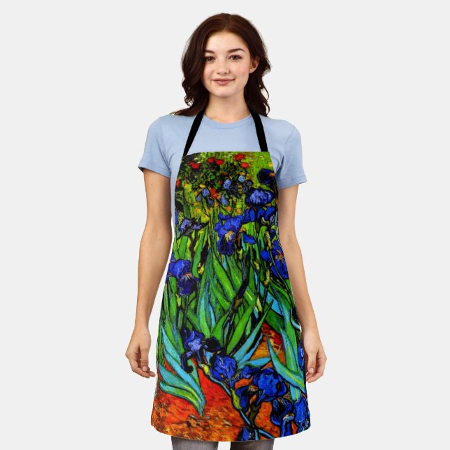Van Gogh - Irises, 1889, Apron (Worn)