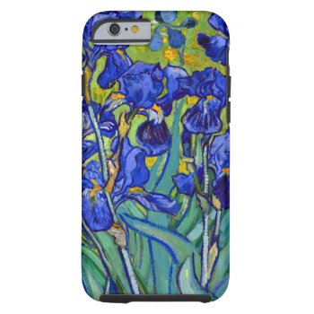 Van Gogh Irises 1889 Tough Iphone 6 Case by designdivastuff at Zazzle