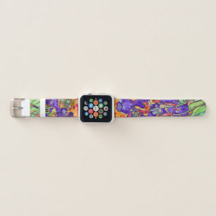 Van Gogh, Irises at St. Remy Apple Watch Band