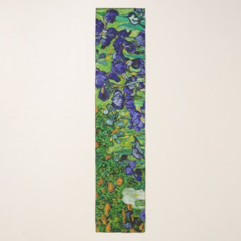 Van Gogh Irises At St. Remy Scarf by The_Masters at Zazzle