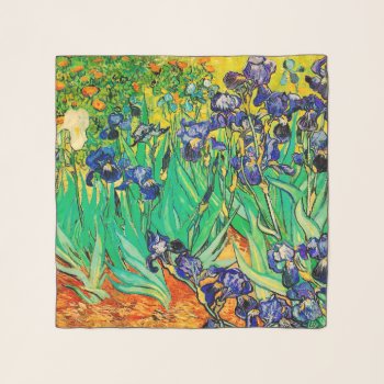Van Gogh Irises At St. Remy Scarf by The_Masters at Zazzle
