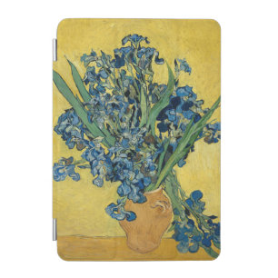 Van Gogh Irises - Bold Blue & Yellow Art iPad Mini Cover