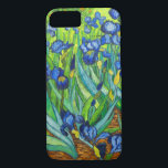 Van Gogh Irises iPhone 8/7 Case<br><div class="desc">iPhone Case featuring Vincent van Gogh’s oil painting Irises (1889). Inspired during his stay at an asylum,  this still life depicts beautiful blue irises in different shades. A great gift for fans of Post-Impressionism and Dutch art.</div>