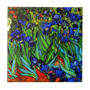 Van Gogh - Irises Ceramic Tile