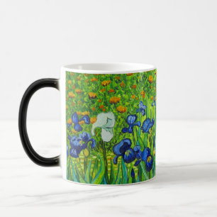Van Gogh Irises Color Morph Mug